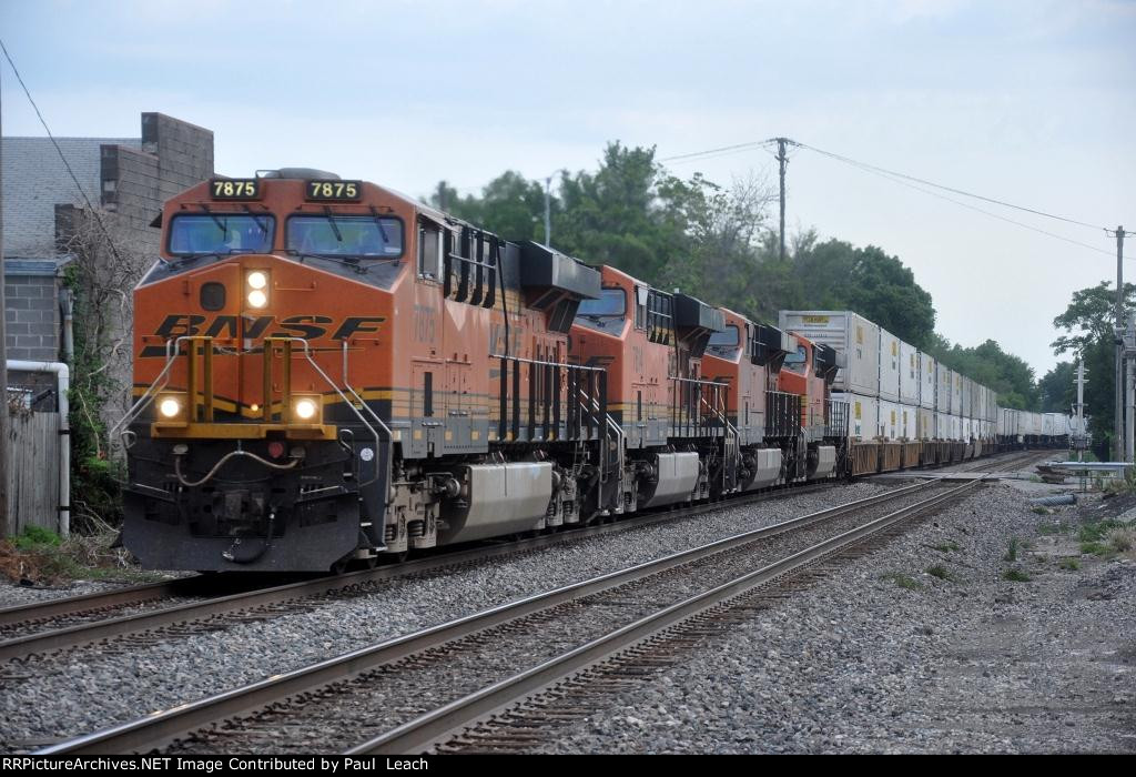 Westbound intermodal